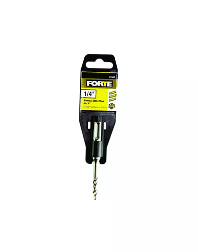 [16793] BROCA SDS PLUS 1/4" (6 mm) X 4" (200 mm) PARA MURO FORTE