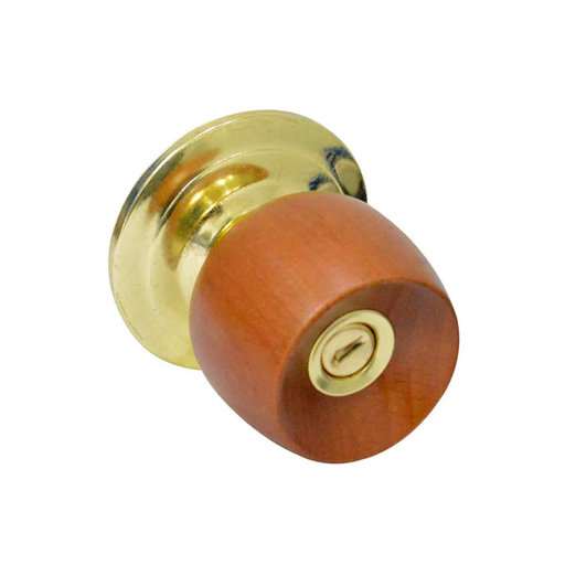 [16833] CHAPAS PARA PUERTAS DE ALCOBA POMO MADERA SECURITY