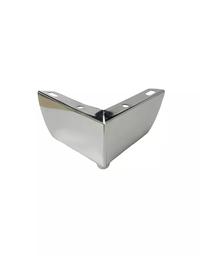 [16981] PATA ESQUINERA TRIANGULAR ACERO CROM 50x100x100MM