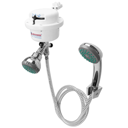 [16984] DUCHA FUSION BLANCA DIRIGIBLE SLIM CON REGADERA 120V BOCCHERINI