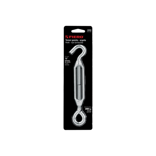 [17017] TENSOR ZINC 3/8" GANCHO ARGOLLA FIERO 44056