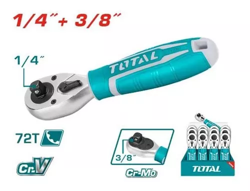 [17104] RACHE INDIVIDUAL 1/4 INTERCAMBIABLE A 3/8 INDUSTRIAL M/C TOTAL