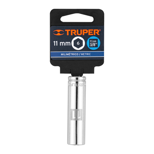 [17161] COPA HEXAGONAL 3/8" X 11MM LARGO (13771) TRUPER