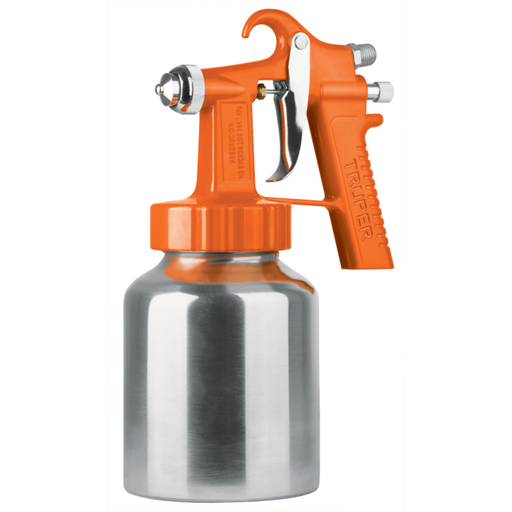 [17272] PISTOLA DE BAJA PRESION, NARANJA, ENTRADA SUPERIOR TRUPER 19510