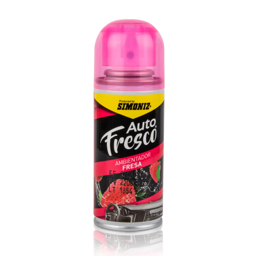 [17293] AMBIENTADOR AUTO FRESCO FRESA 110ML SIMONIZ (108035)