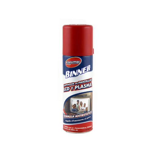 [17337] LIMPIADOR PANTALLAS LCD Y PLASMAS BINNER 240ML