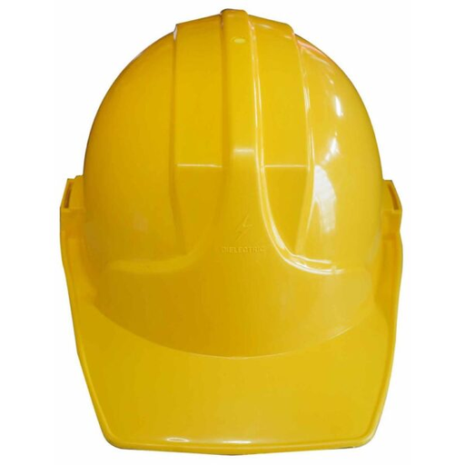 [17347] CASCO CONSTRUCCION PROFESIONAL AMARILLO CON NORMAS-DIELECTRICO
