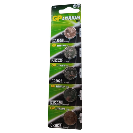 [17377] PILA MONEDA GP LITHIUM CELL 3V-160 MAH CR2025