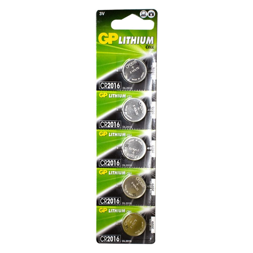 [17378] PILA MONEDA GP LITHIUM CELL 3V-90MAH CR2016
