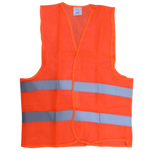 [17411] CHALECO SEGURIDAD FLUORESCENTE NARANJA (FSI01)