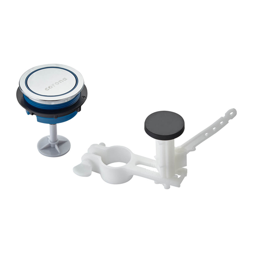 [17440] BOTON PUSH LINEA AZUL SINGLE 58MM + ACCIONADOR GRIVAL O25020001