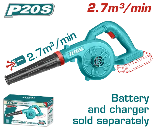 [17855] SOPLADORA INALAMBRICA NO INCLUYE BATERIA NI CARGADOR TOTAL TABLI20028