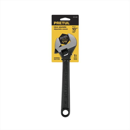 [17902] LLAVE AJUSTABLE PESTON 10" PRETUL