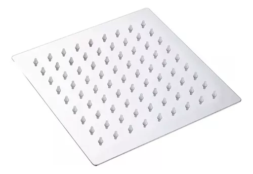 [17920] REGADERA DUCHA CROMADA CUADRADA 6" MERCURY
