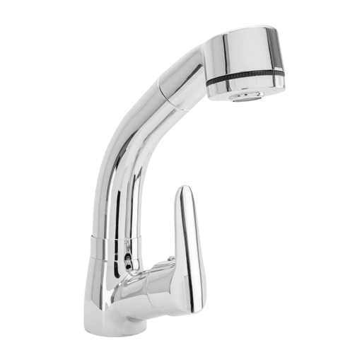 [17951] MEZCLADOR LAVAPLATOS AJUSTABLE EN ACERO INOX CROMADO BOCCHERINI YW130