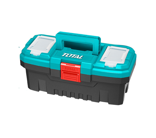 [18004] CAJA HERRAMIENTA 14" PLASTICA CIERRE PLASTICO TOTAL (TPBX0141)