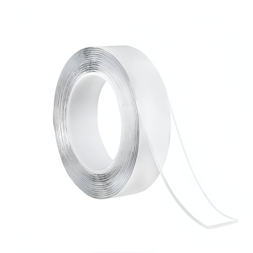 [18023] CINTA DOBLE FAZ TRANSPARENTE NANO 3/4 X 10M