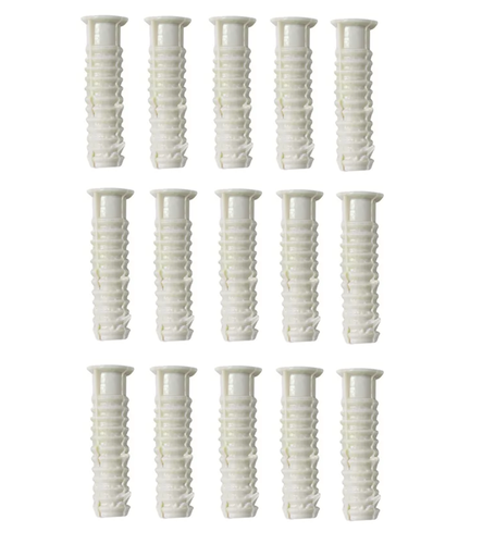 [18055] CHAZO PLASTICO ESTRIADO 3/8 X 15UND