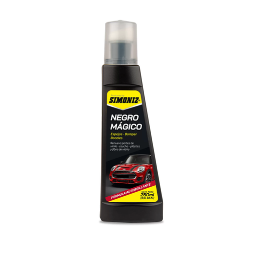 [18057] RENOVADOR PARTES NEGRAS DE VINILO-CAUCHO-PLASTICO-FIBRA VIDRIO SIMONIZ 250ML