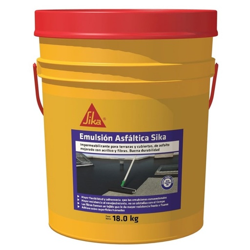 [11676] EMULSION ASFÁLTICA X 18 KILOS SIKA