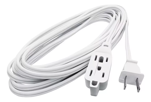 [11878] EXTENSIÓN ELÉCTRICA BLANCA 6FT C-14 RETI (1.80MTS)