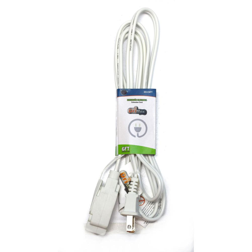 [11880] EXTENSIÓN ELÉCTRICA BLANCA 6FT DRIMEX