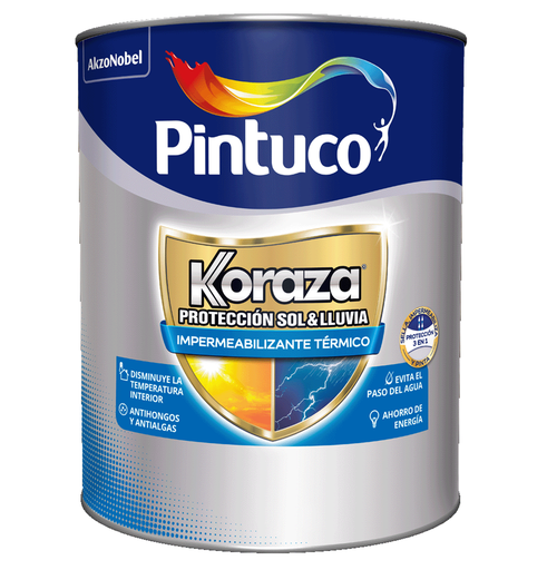 [12156] KORAZA 3 EN 1 (ULTRA) BLANCO PINTUCO CANECA 4.1GL