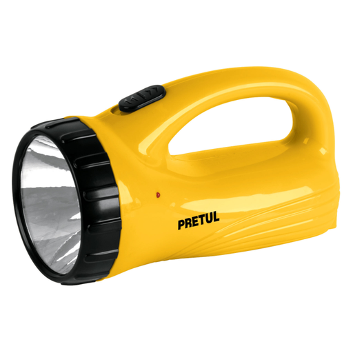 [12219] LINTERNA REFLECTORA LED RECARGABLE 100LM PRETUL