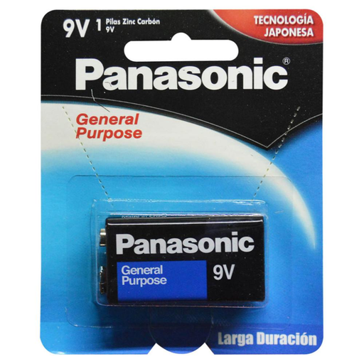 [13033] PILA PANASONIC 9V (CUADRADA)