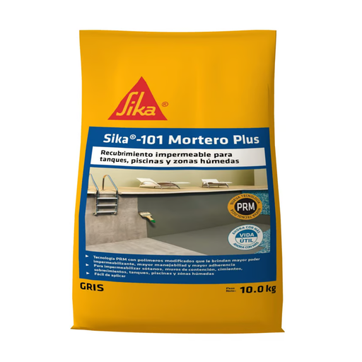 [13767] SIKA 101 MORTERO BLANCO PLUS X 10 KILOS