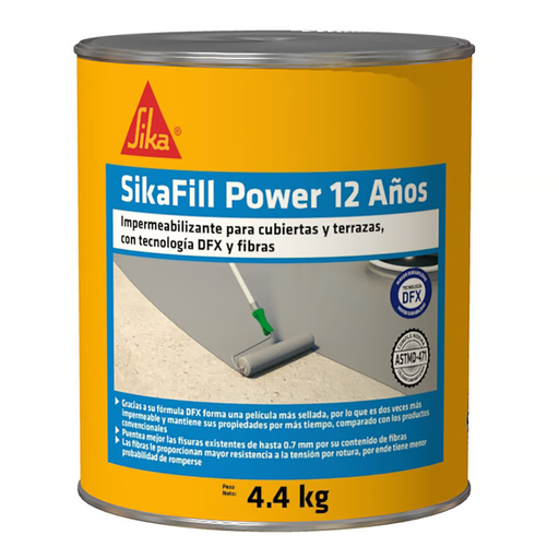 [13811] SIKAFILL 12 POWER GRIS X 4.4 KILOS SIKA