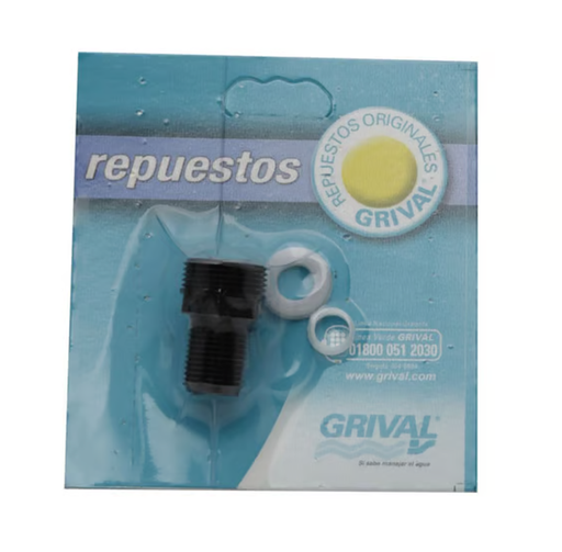[14833] TUERCA EMPAQUE DUCHA NEGRO GRIVAL 011283331