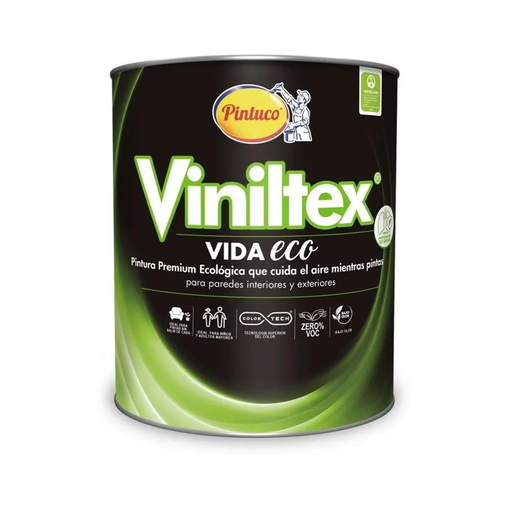 [15140] VINILTEX VIDA BLANCO PINTUCO CUÑETE X 5GL