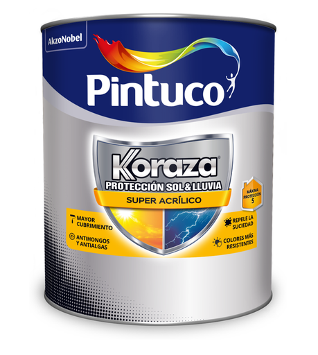 [15576] KORAZA 5 AÑOS LADRILLO 2804 PINTUCO GALON