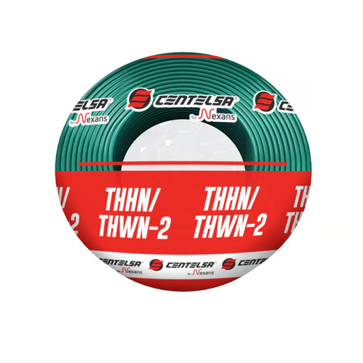 [15817] CABLE 7 HILOS CENTELSA #14 VERDE X100MT