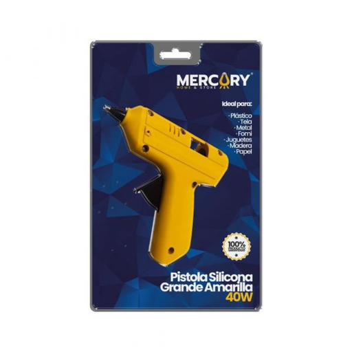 [18075] PISTOLA SILICONA ELÉCTRICA GRANDE 40W MERCURY