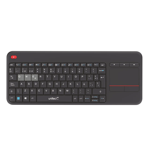 [18176] TECLADO INALAMBRICO + PAD MOUSE W001 UNITEC