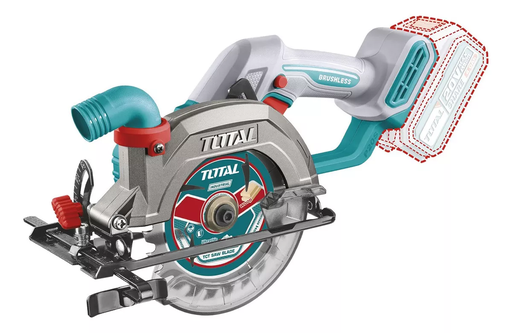 [18226] SIERRA CIRCULAR INALAMBRICA 5-1/2 BATERIA Y CARGADOR NO INCLUIDO INDUSTRIAL SUPER TOTAL (TSLI1402)