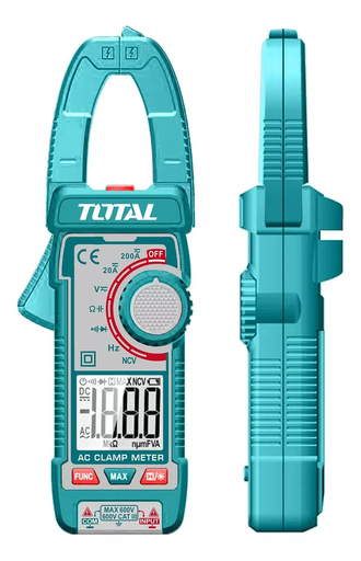 [18295] PINZA VOLTIAMPERIMETRICA 400V DIGITAL INDUSTRIAL SUPERTOTAL (TMT762001)
