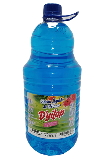 [16214] JABON LIQUIDO MANOS BRISA FRESH DYLOP X GALON