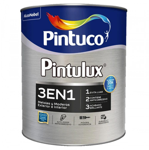 [18303] PINTULUX 3 EN 1 AMARILLO X 1/4 PINTUCO