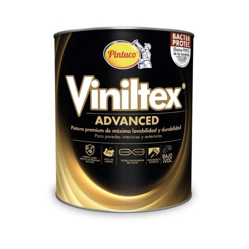 [18308] VINILTEX AMARILLO OTOÑAL PINTUCO 1/4