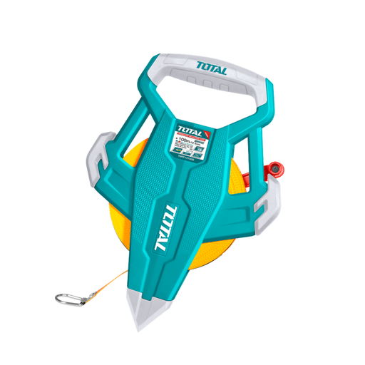 [18391] DECAMETRO 100MTS INDUSTRIAL FIBRA DE VIDRIO MANGO ERGONOMICO TOTAL (TMTF131006)