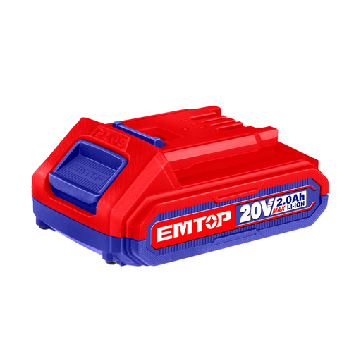 [18437] BATERIA 20V/2.0Ah ION DE LITIO EMTOP EBPK20011