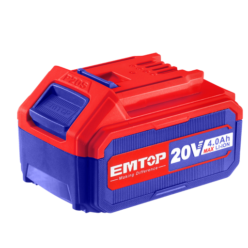 [18438] BATERIA 20V/4.0Ah ION DE LITIO EMTOP EBPK20021 