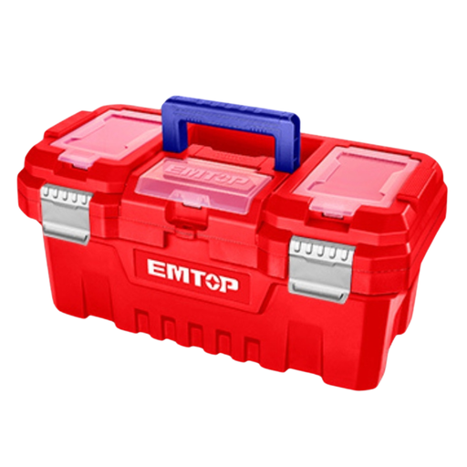 [18441] CAJA DE HERRAMIENTAS 20 PLASTICAHEBILLA METALICA SUPER EMTOP EPBX2002